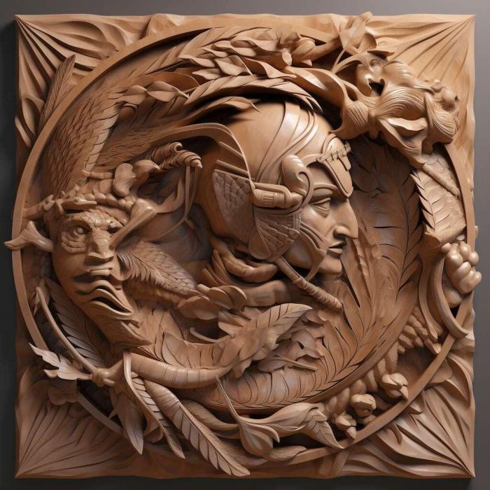 نموذج ثلاثي الأبعاد لآلة CNC 3D Art 